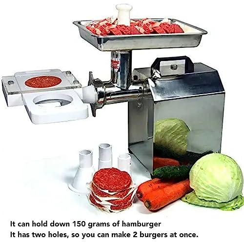 White Non-Stick Plastic Hamburger Press Patty Maker