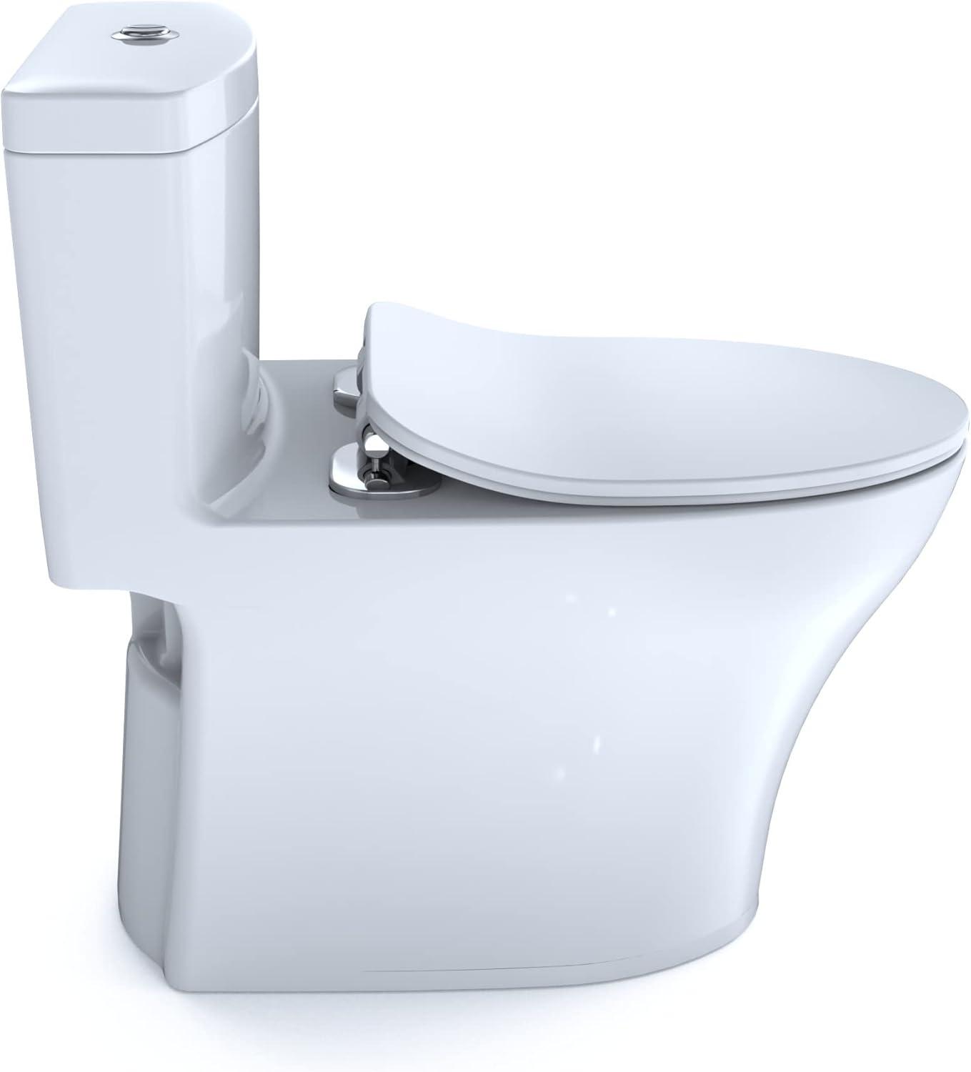 Aquia® Dual-Flush Elongated One-Piece Toilet with Tornado Flush (Seat Included)