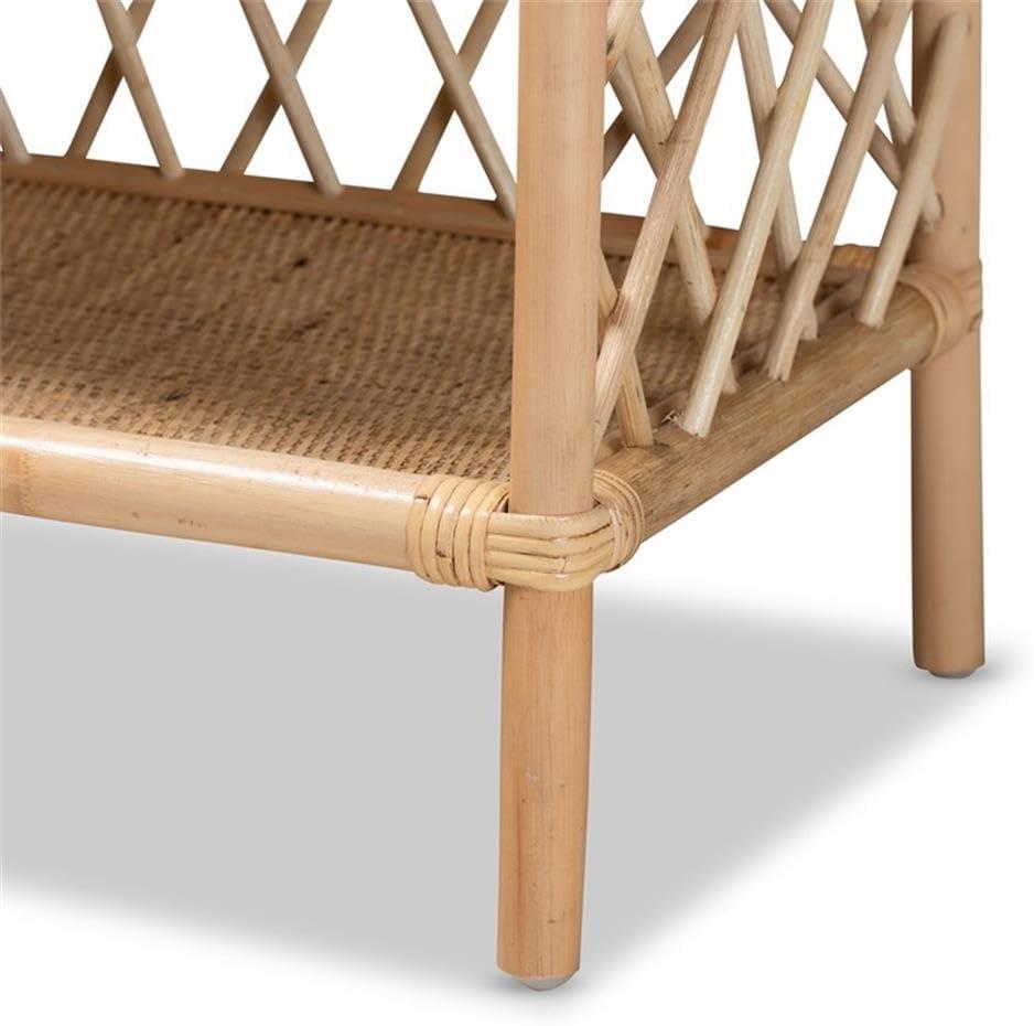 Bayou Breeze 29.7'' Tall Rattan End Table