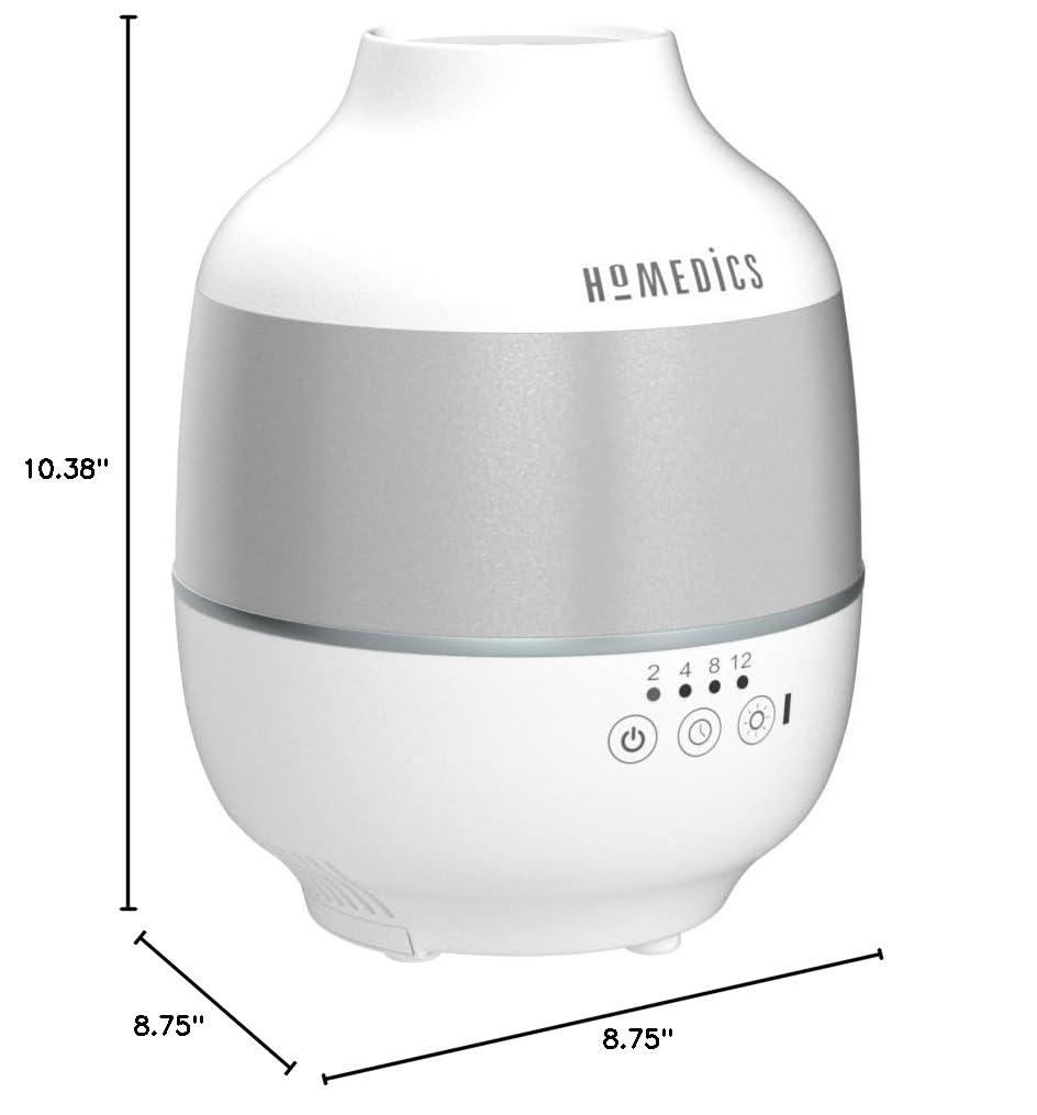 HoMedics TotalComfort 360 Cool Mist Ultrasonic Humidifier UHE-CM18, White