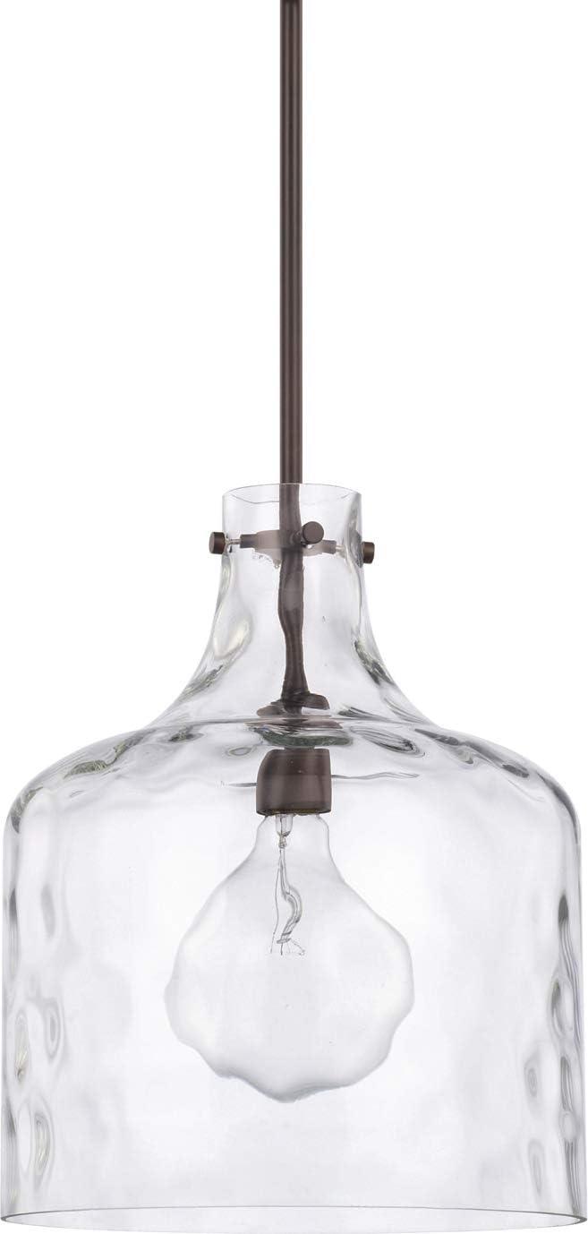 Capital Lighting 325717 1 Light 15" Tall Pendant - Bronze