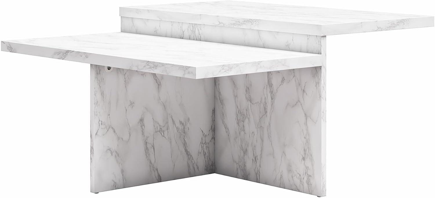 CosmoLiving by Cosmopolitan Brielle Two-Tiered Coffee Table