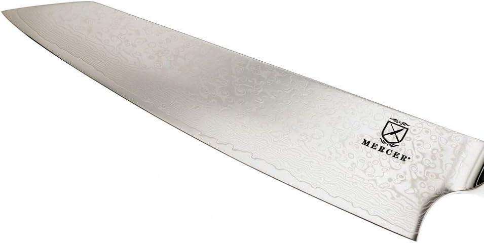 8-Inch High Carbon Steel Chef's Knife with Black Wood Handle