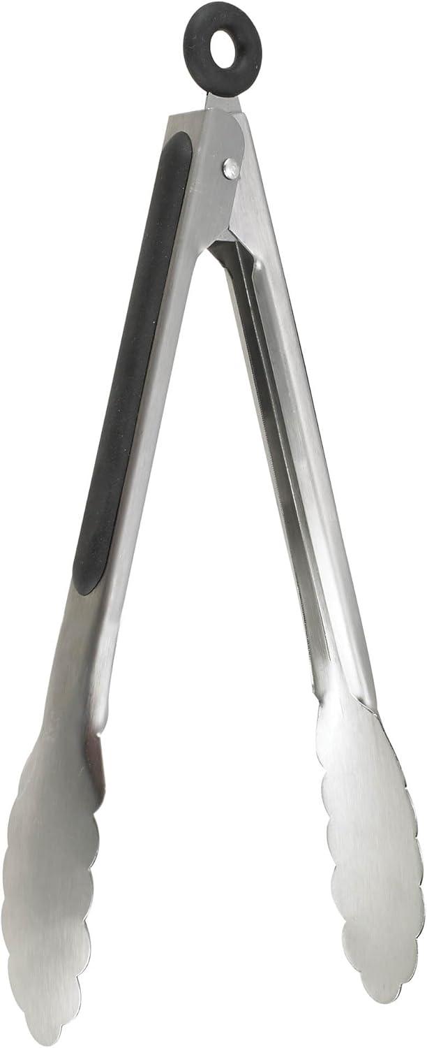 Cutlery-Pro Chef Locking Tong, Professional Quality, 18/8 Stainless Steel, 9-Inches