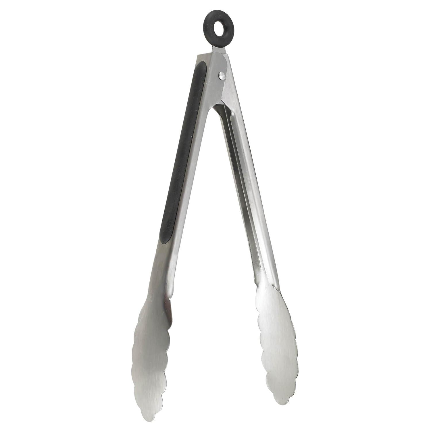 Cutlery-Pro Chef Locking Tong, Professional Quality, 18/8 Stainless Steel, 9-Inches