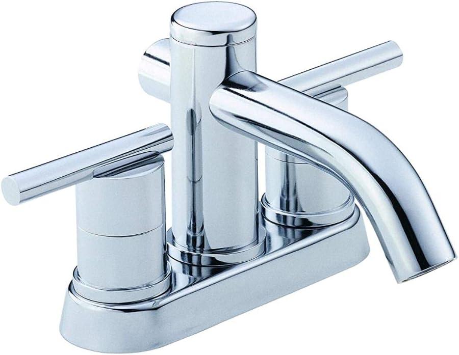 Danze Parma Two Handle Centerset Bathroom Faucet, Chrome