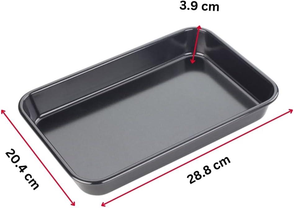Performance, Roaster, Professional Gauge Carbon Steel with Whitford Eclipse Non-Stick Coating, Cooking and Roasting, 29.6 x 19.3 x 4cm