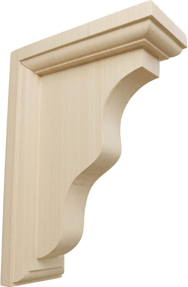 2.25 in. W x 5 in. D x 7 in. H Hamilton Traditional Bracket- Alder