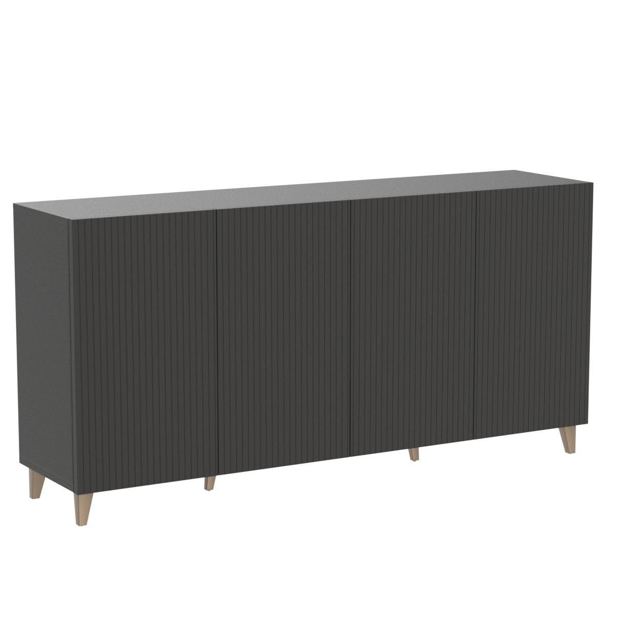 Pafos 4D 75" Sideboard