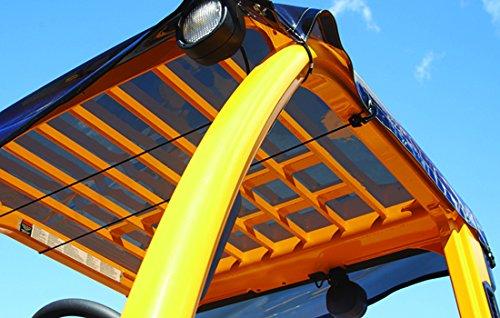 Solarcap Universal Tinted Forklift Sun & Rain Canopy, Super Clear Tinted Vinyl
