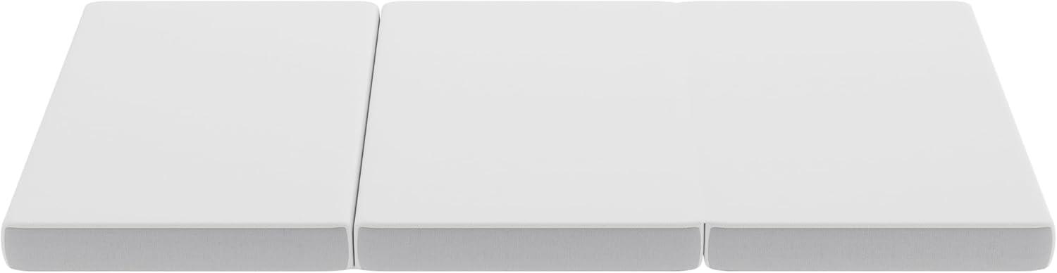Flash Furniture Cloud Portable Tri-Fold 4" Cooling Memory Foam Twin Mattress in a Box with Removable Washable Cover
