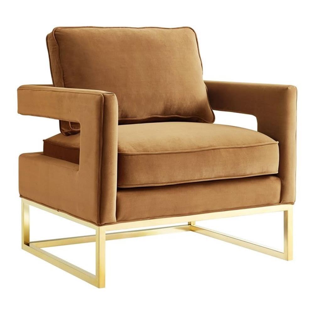 Velvet Accent Chair