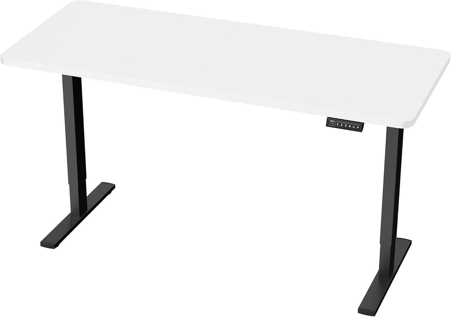Vivo VIVO Single Motor Electric Desk with Push Button Memory Controller