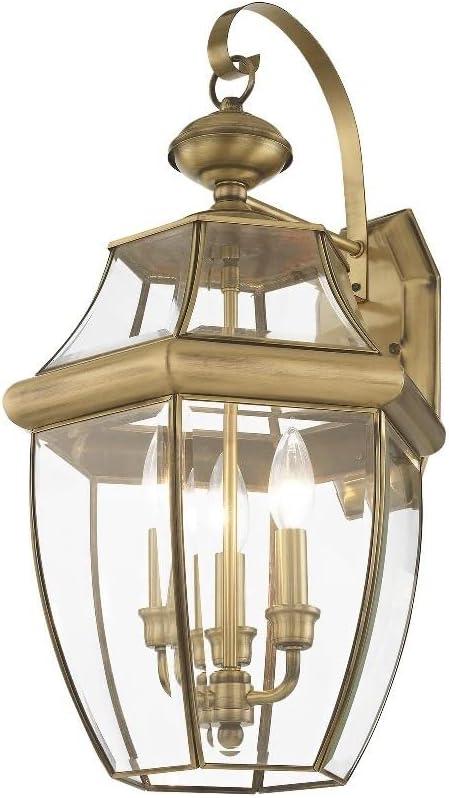 Livex Lighting Monterey 3 - Light Wall Light in  Brushed Nickel