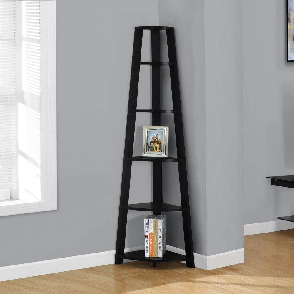 Bookcase with Corner Accent Étagère 60" - EveryRoom®