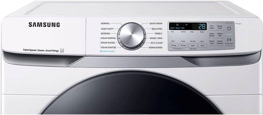 Samsung 4.5 cu. ft. Large Capacity Smart Front Load Washer with Super Speed Wash