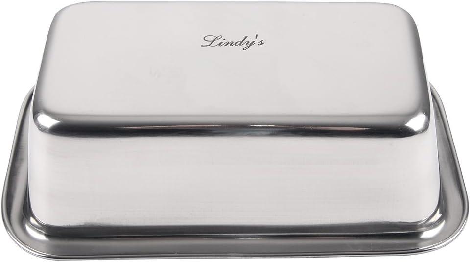 Shetler's Stainless Steel Round Edge Bread Loaf and Cake Pan 2.5" W x 8" L x 2.75" D