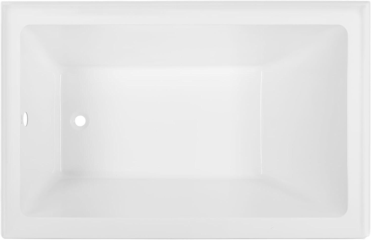 Voltaire 48" x 32" Left-Hand Drain Alcove Bathtub with Apron