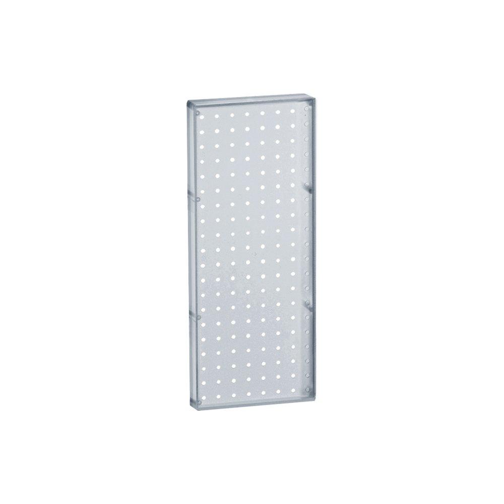 Azar Displays 770820-CLR-2PK Pegboard Wall Panel Storage Solution, Size: 20.625"x 8", 2-Pack (Set of 2)