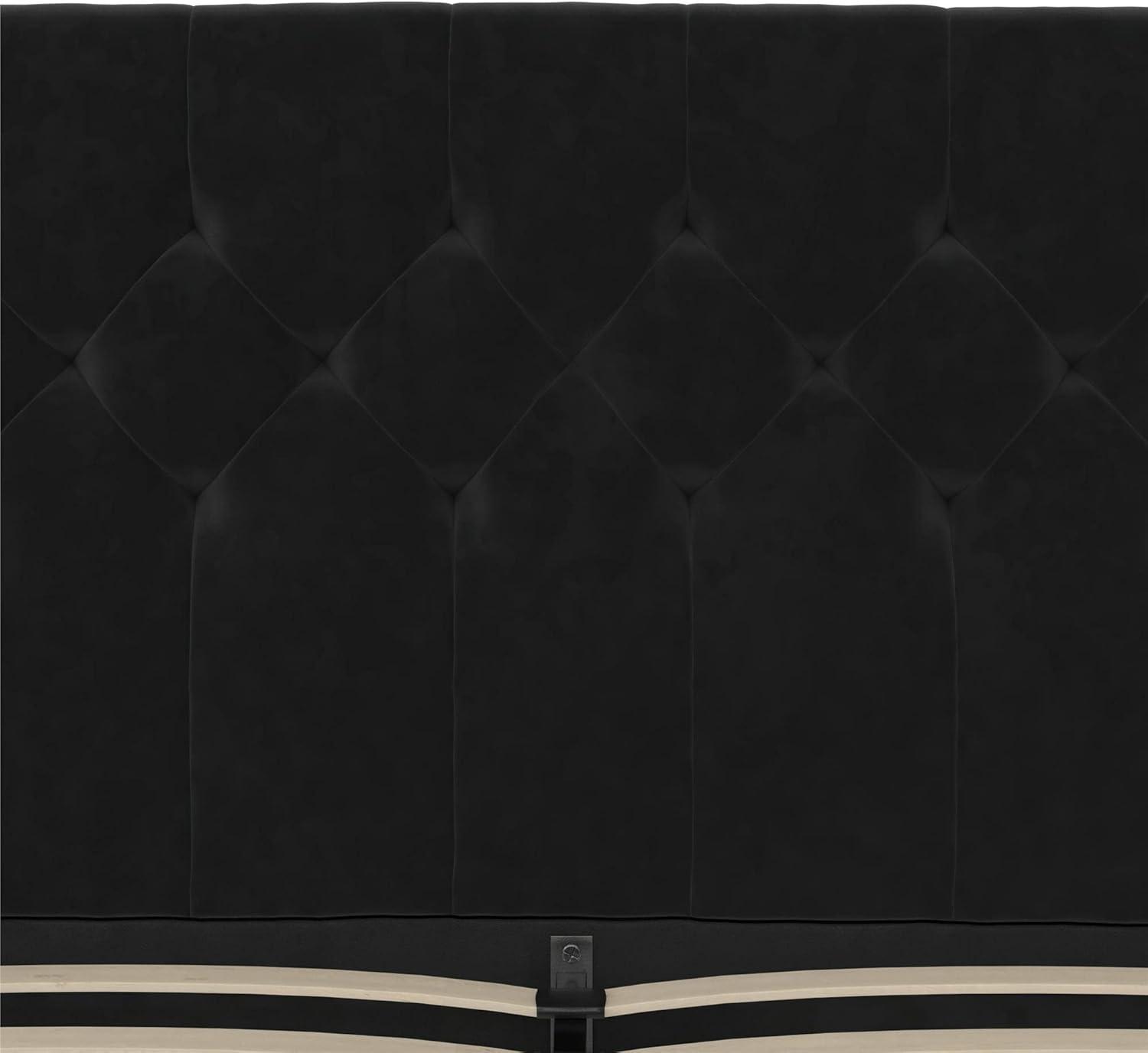 Her Majesty Upholstered Wingback Bed