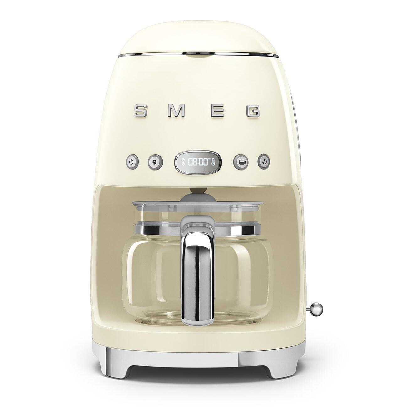 SMEG Cream Retro Drip Coffee Maker