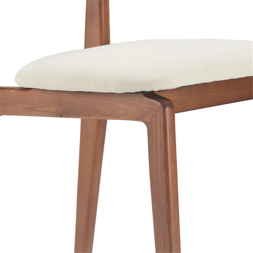 Elle Decor Coralie Mid-Century Modern Upholstered Dining Chair