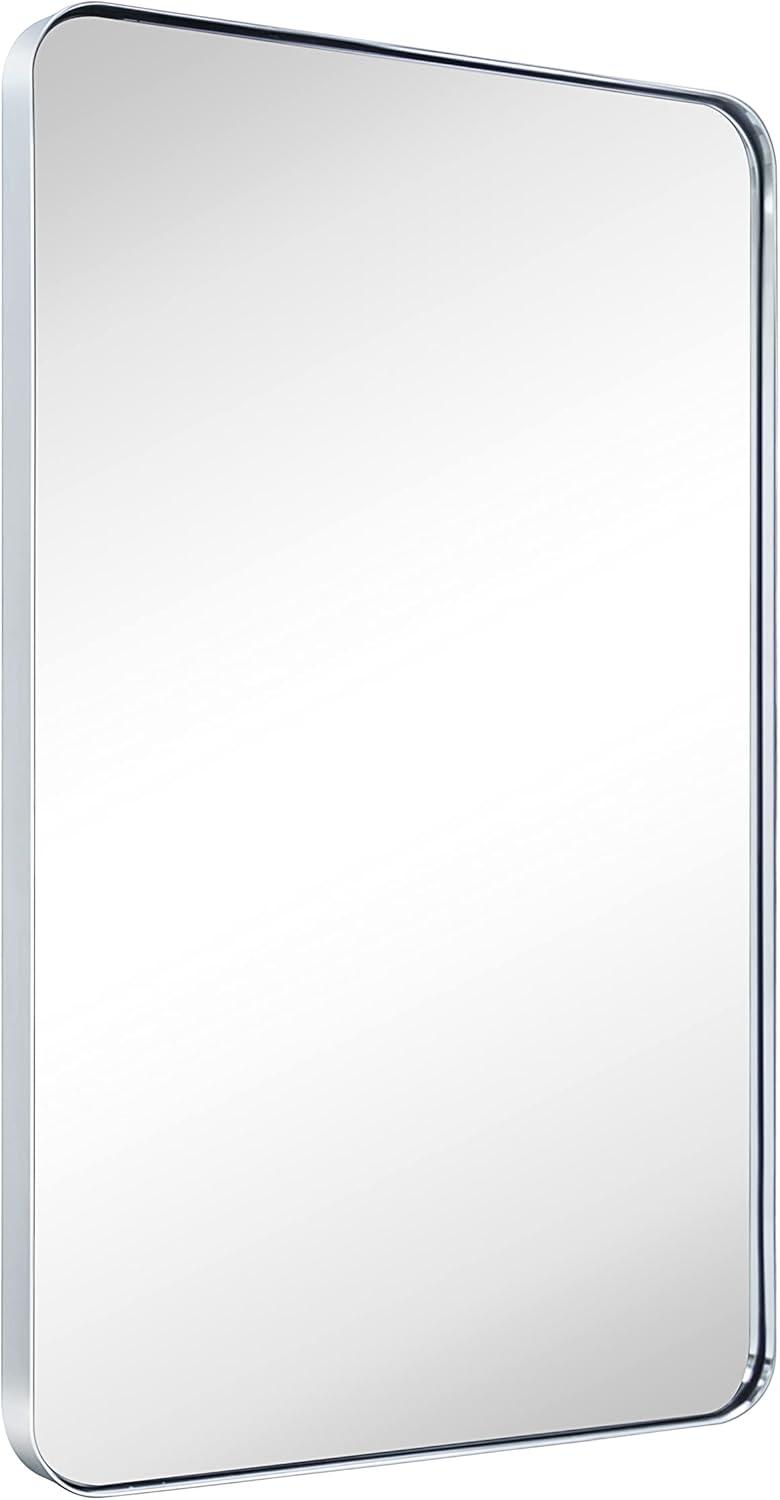 Sabine Metal Rounded Rectangle Wall Mirror