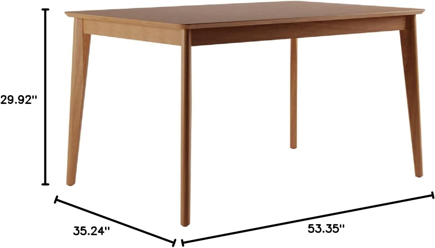 53.34&#34; Tudor Dining Table Cream - Manhattan Comfort