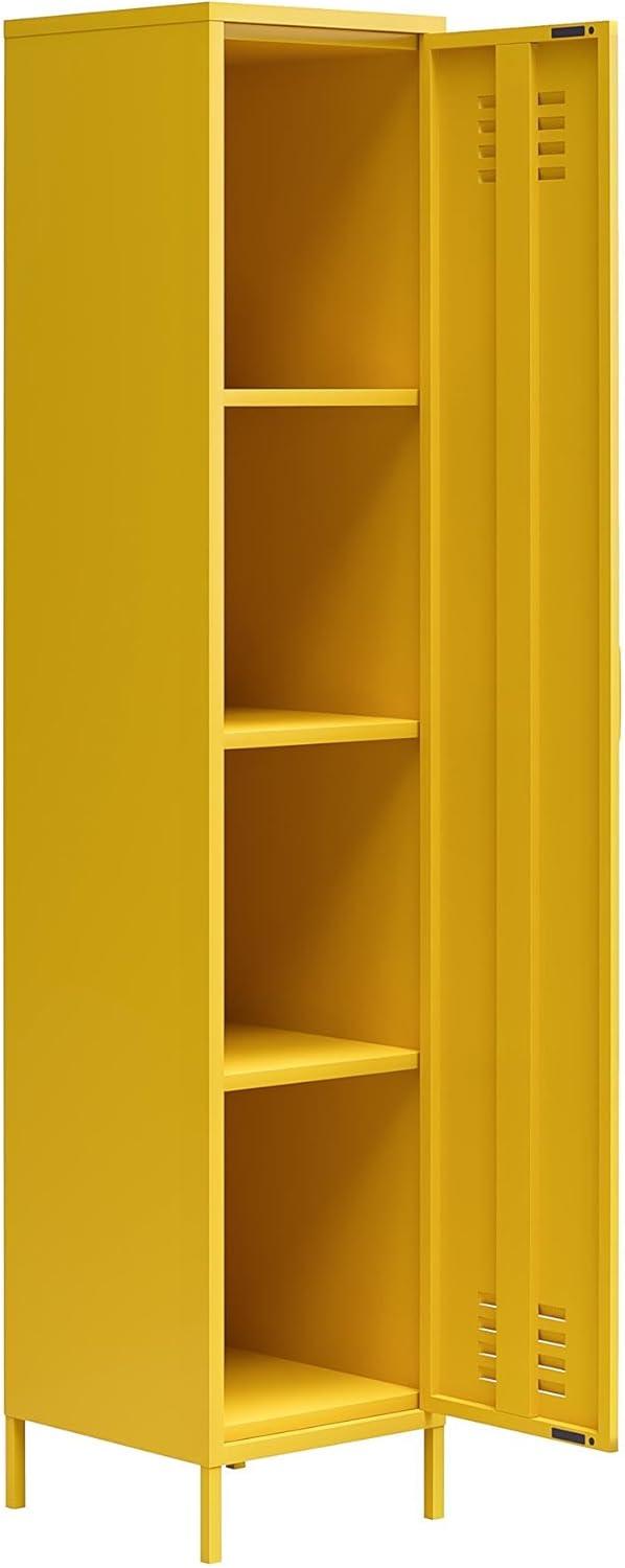 RealRooms Shadwick Single Metal Locker Storage Cabinet
