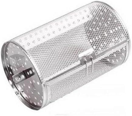 Stainless Steel Rotisserie Grill Roaster Drum Oven Basket Oven Roast Baking Rotary for Peanut Dried Nut Coffee Beans BBQ