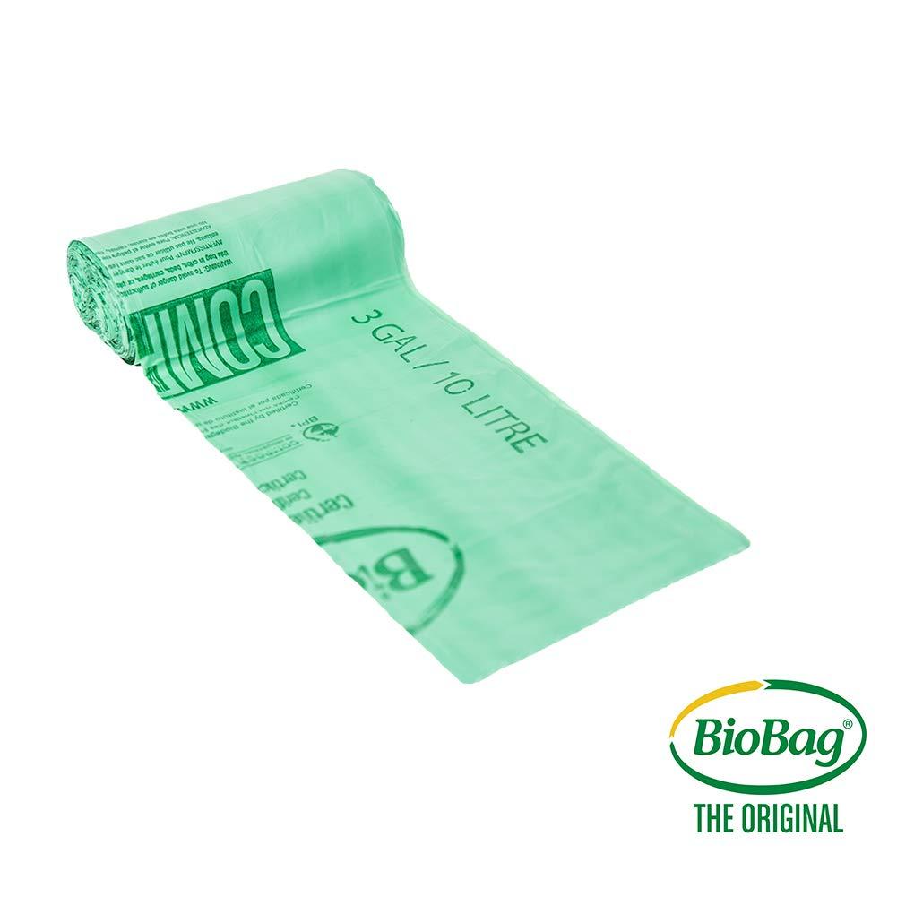 BioBag Compostable Food Trash Bags - Small - 25ct/3gal