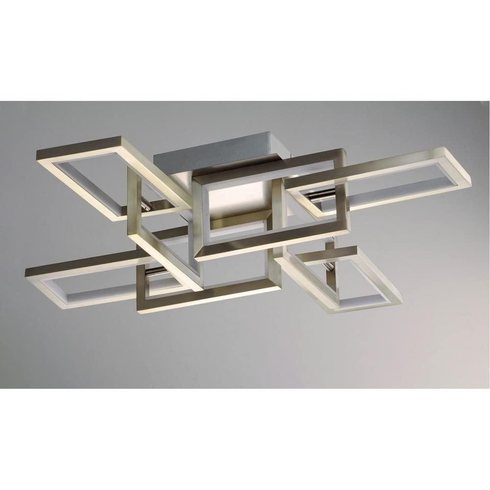 Sataria 8 - Light 29.25" Unique/Statement Geometric LED Flush Mount