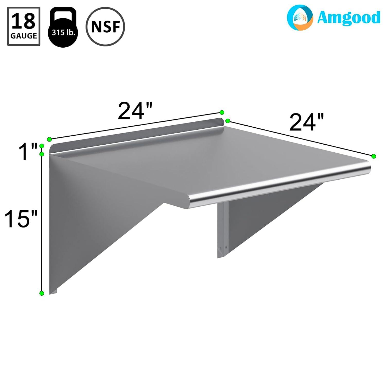 Amgood Utility Metal Wall Shelf. & Reviews | Wayfair