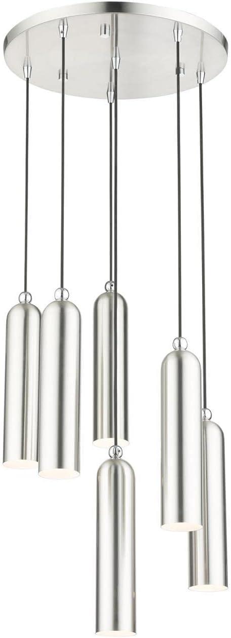 Livex Lighting Ardmore 6 - Light Pendant in  Brushed Nickel