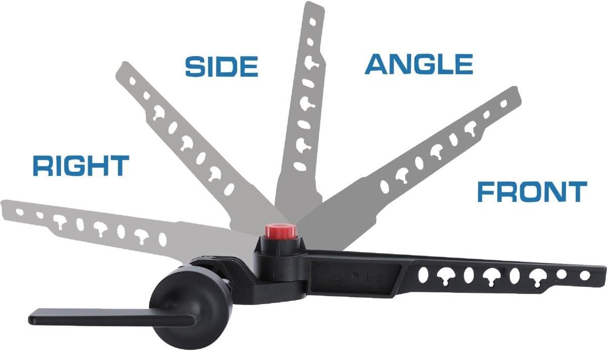Danco Universal Blade Tank Lever Replacement Handle with Front/Side/Angle/Side/Vertical Mount in Matte Black (12052)