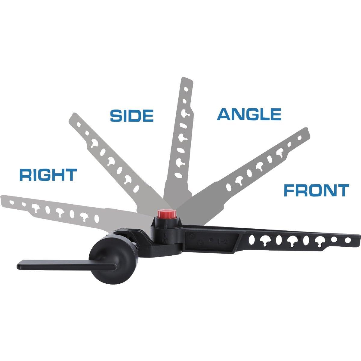 Danco Universal Blade Tank Lever Replacement Handle with Front/Side/Angle/Side/Vertical Mount in Matte Black (12052)