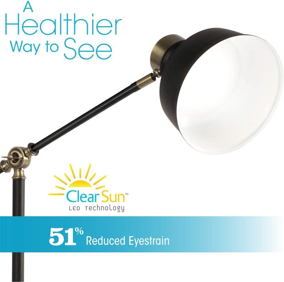 Wellness Series Balance Desk Lamp: Touch Sensor, 3-Way Light, ETL Listed, Includes LED Bulb - OttLite