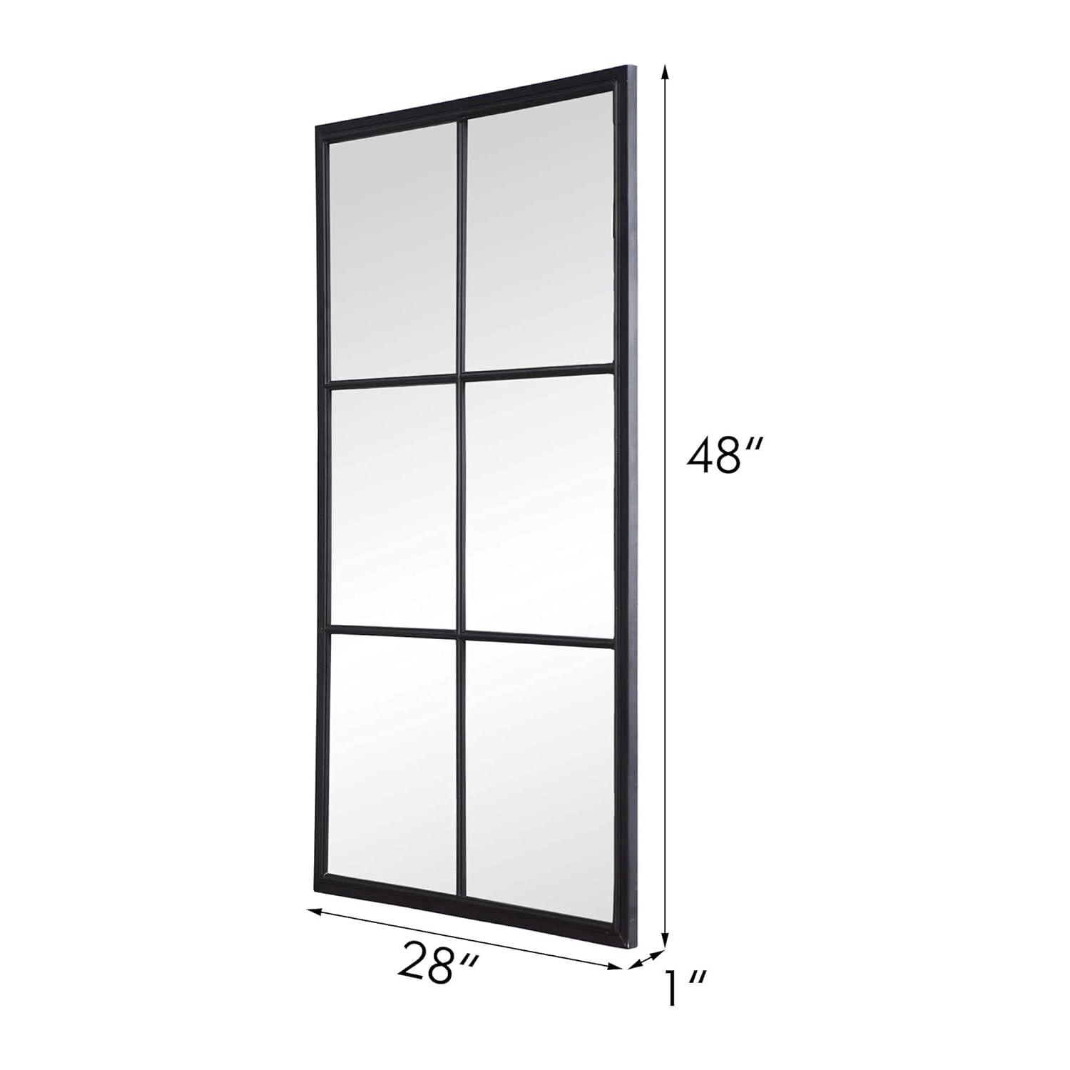 Latitude Run® Metal Flat Mirror