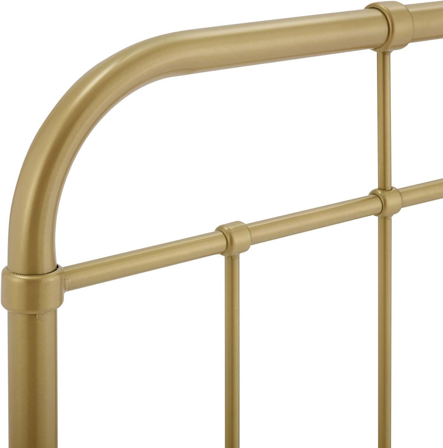 Alessia Full Metal Headboard - Gold