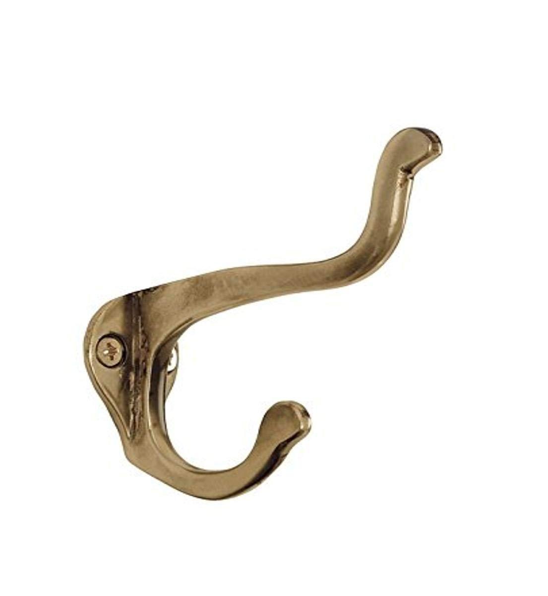 Antique Brass Solid Forged Brass Coat Hook