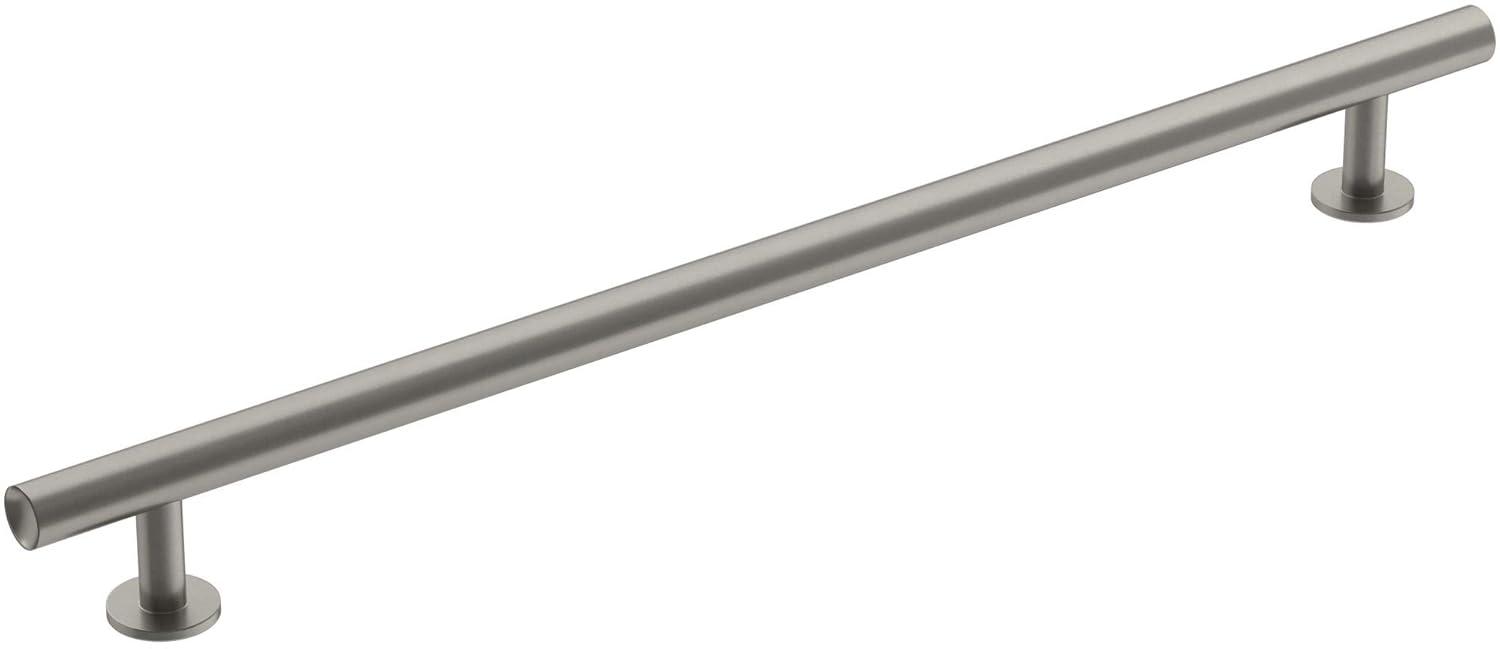 Amerock Radius 10-1/16 inch (256mm) Center-to-Center Satin Nickel Cabinet Pull