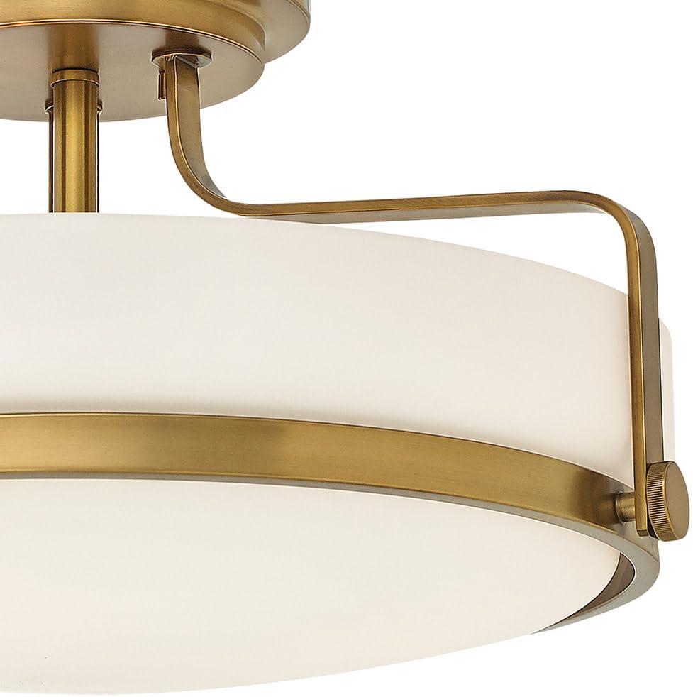 Hinkley Lighting - Three Light Flush Mount - Foyer - Harper - 3 Light Medium