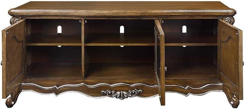 75" Latisha Tv Stand and Console Antique Oak Finish - Acme Furniture