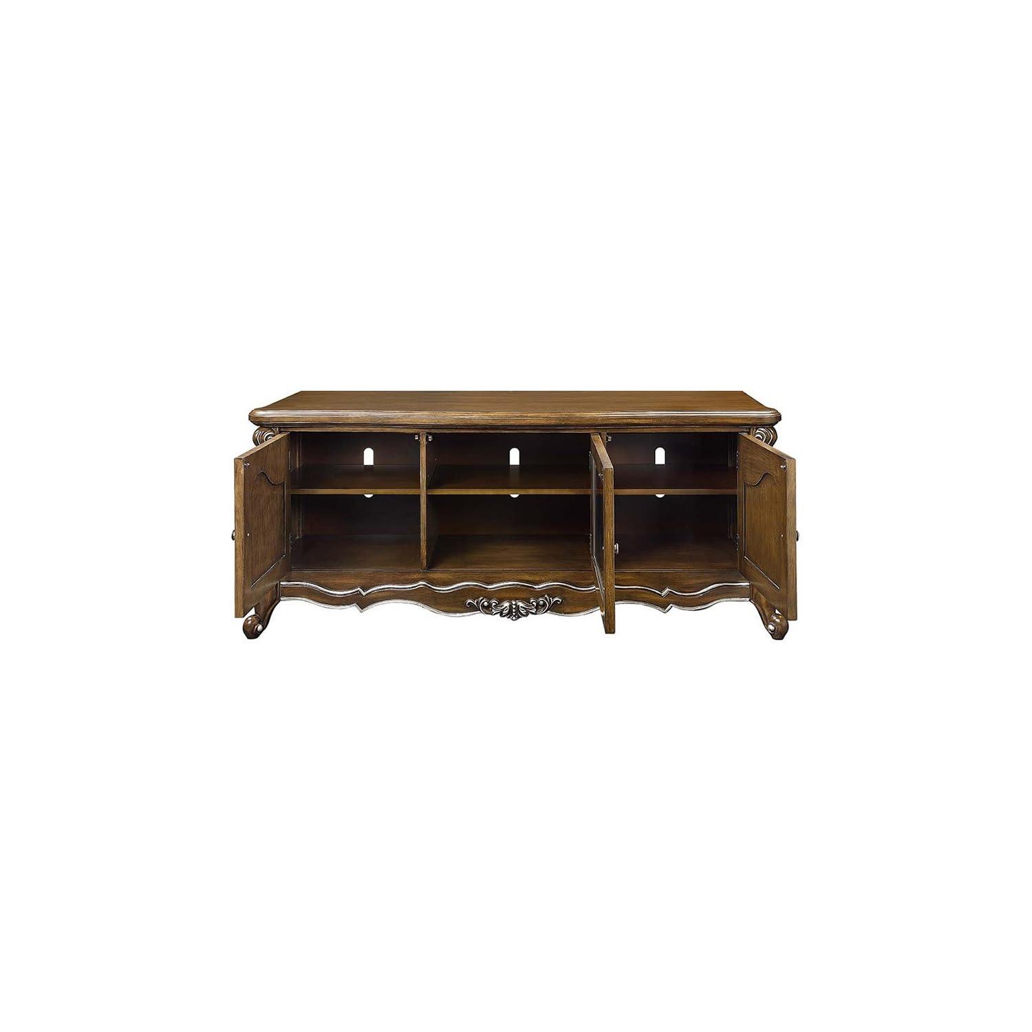 75" Latisha Tv Stand and Console Antique Oak Finish - Acme Furniture