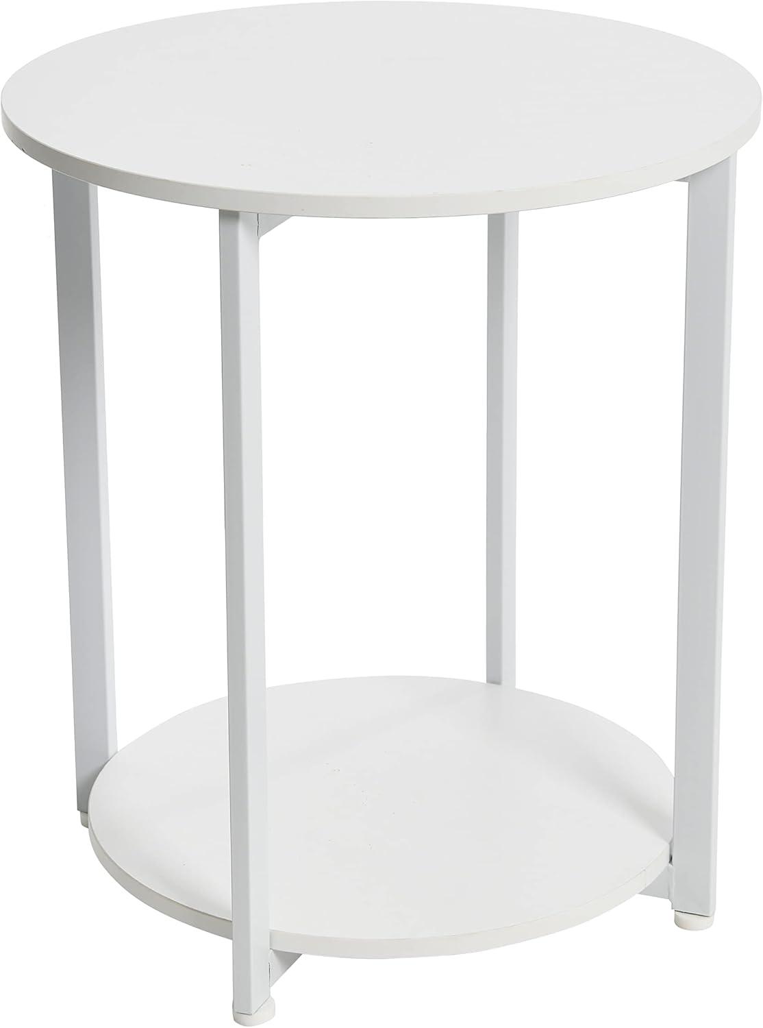 Household Essentials Jamestown Round End Table