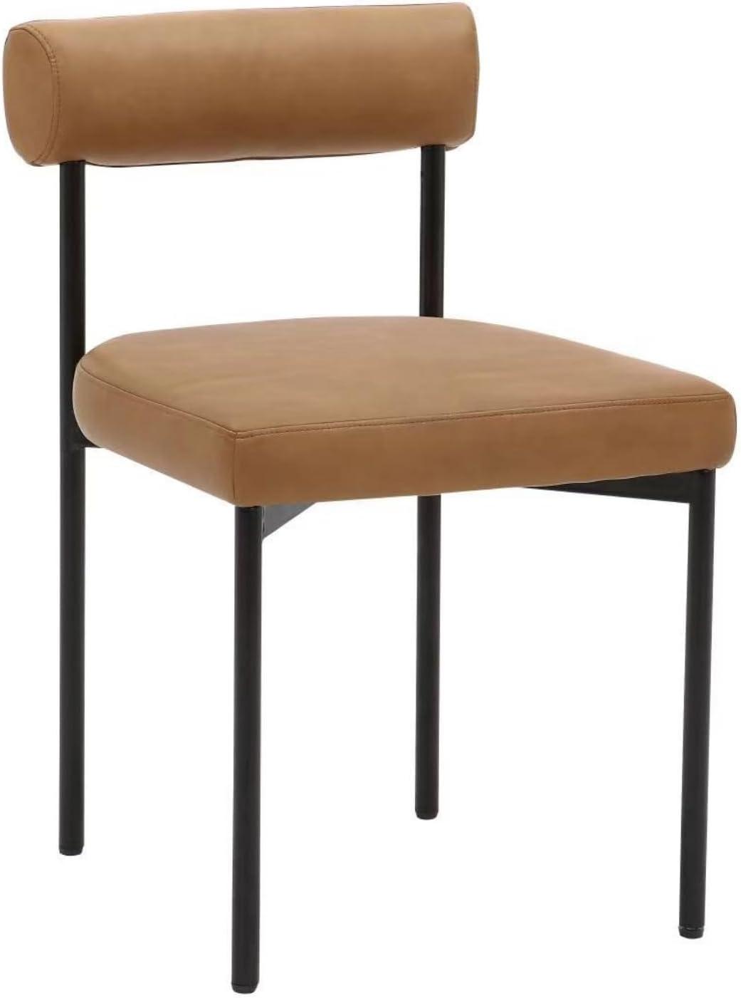 Dahlia 18'' H Upholstered Metal Side Chair