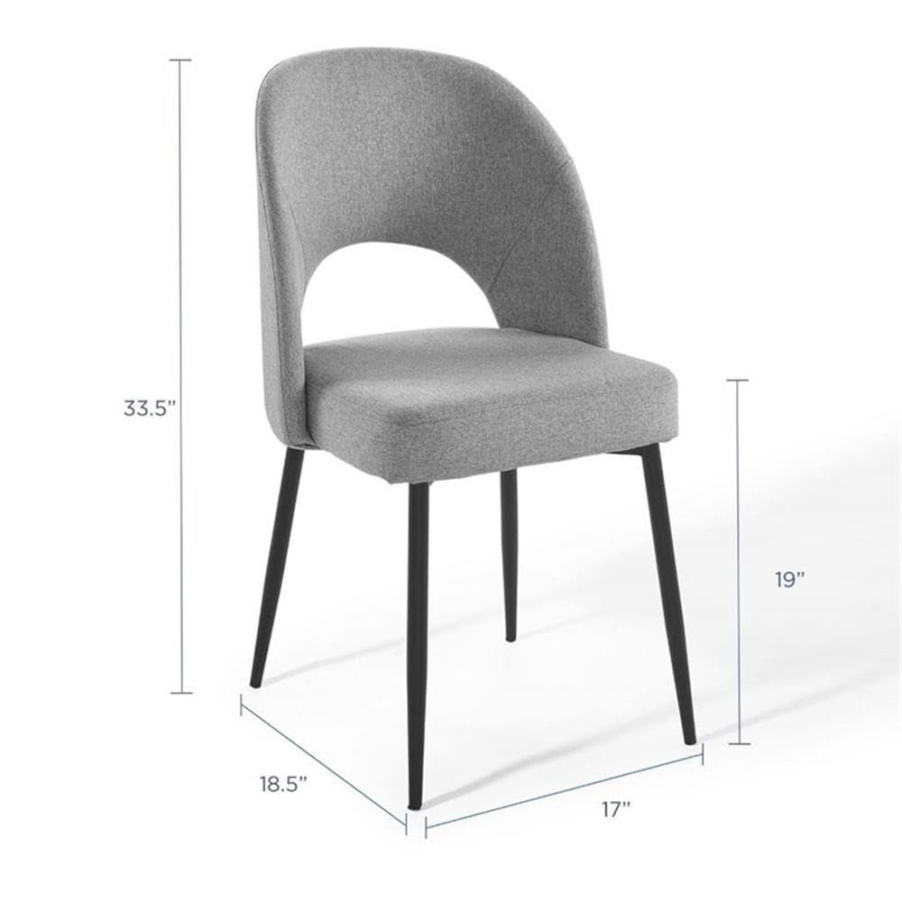 Modway Rouse Upholstered Fabric Dining Side Chair