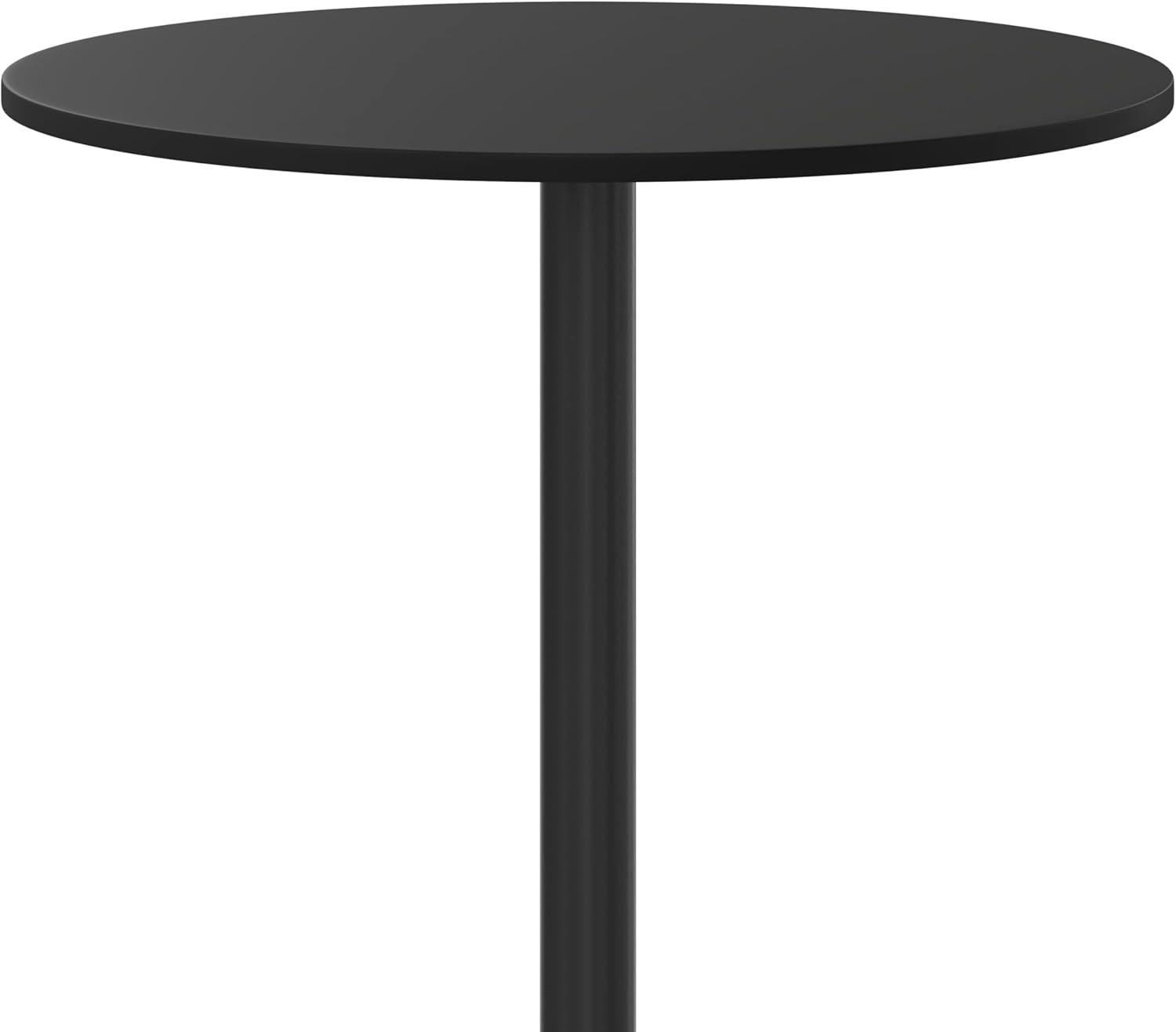 Flash Furniture Carrus Round Laminate Table Top with Height Table Base