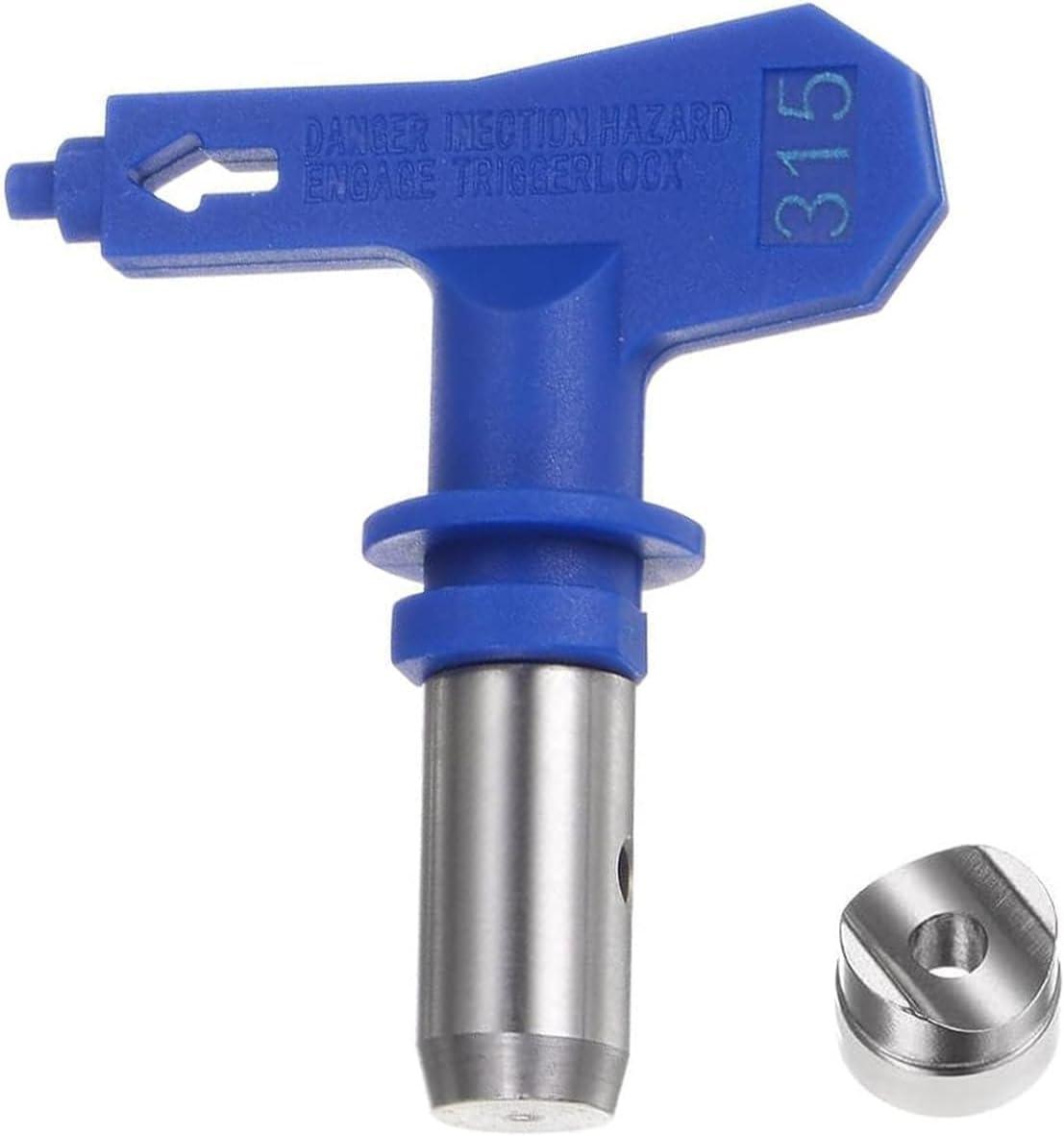 Blue 315 Reversible Airless Paint Spray Nozzle Tips, 2-Pack