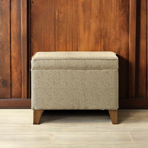 Storage Ottoman Brown - HomePop